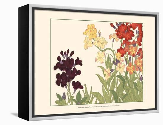 Small Japanese Flower Garden I-Konan Tanigami-Framed Stretched Canvas