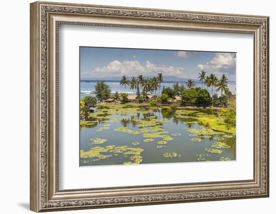 Small Lake in the Village Centre-Christoph Mohr-Framed Photographic Print