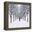 Small-Leaved Lime Trees in Snow-Ake Lindau-Framed Premier Image Canvas