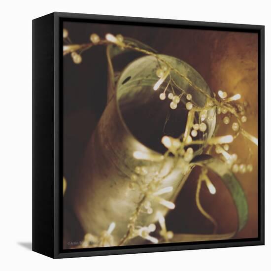 Small Lights on Vintage Jug-Tim Kahane-Framed Premier Image Canvas