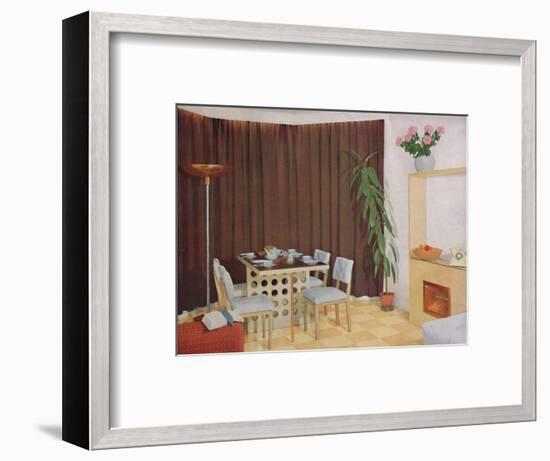 'Small Living-Dining Room', 1938-Unknown-Framed Photographic Print
