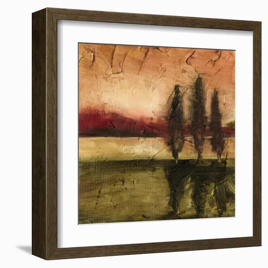 Small Loch at Sunset II-Ethan Harper-Framed Art Print