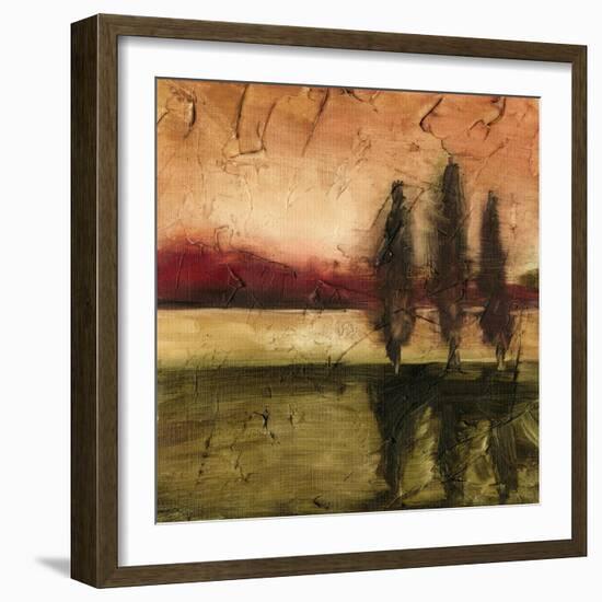 Small Loch at Sunset II-Ethan Harper-Framed Art Print