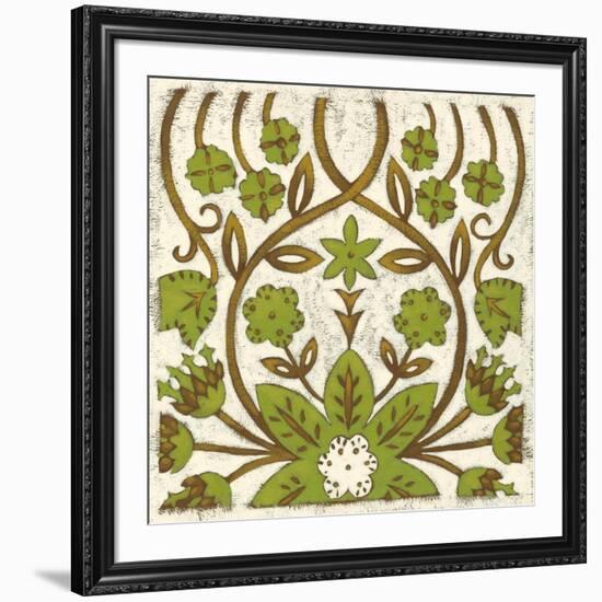 Small Lotus Tapestry I-Chariklia Zarris-Framed Art Print