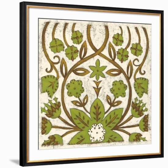 Small Lotus Tapestry I-Chariklia Zarris-Framed Art Print