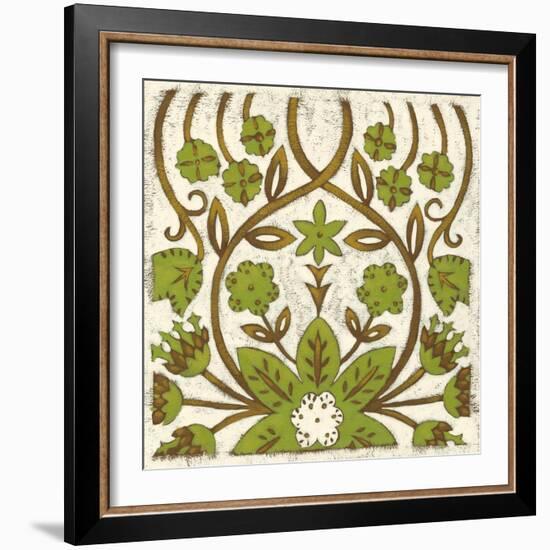 Small Lotus Tapestry I-Chariklia Zarris-Framed Art Print