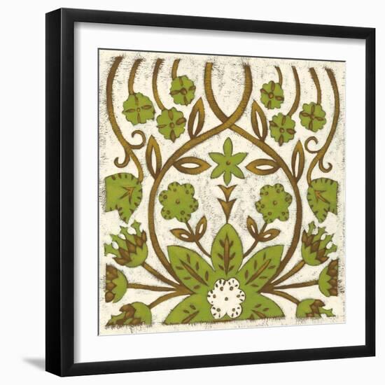 Small Lotus Tapestry I-Chariklia Zarris-Framed Art Print