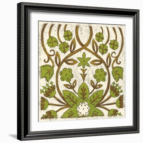 Small Lotus Tapestry I-Chariklia Zarris-Framed Art Print