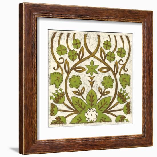 Small Lotus Tapestry I-Chariklia Zarris-Framed Art Print