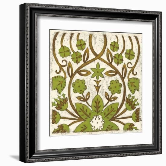 Small Lotus Tapestry I-Chariklia Zarris-Framed Art Print