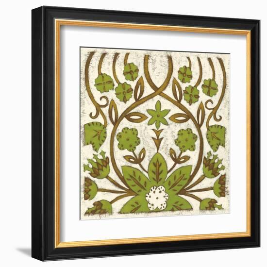 Small Lotus Tapestry I-Chariklia Zarris-Framed Art Print