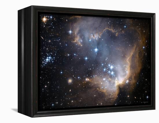 Small Magellanic Cloud-Stocktrek Images-Framed Premier Image Canvas