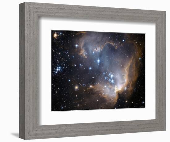 Small Magellanic Cloud-Stocktrek Images-Framed Photographic Print