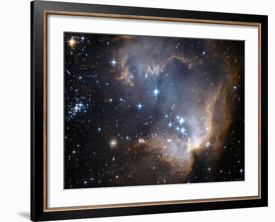 Small Magellanic Cloud-Stocktrek Images-Framed Photographic Print