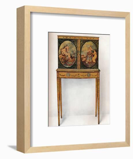 'Small Mahogany Cabinet on Stand', c1680-Unknown-Framed Photographic Print