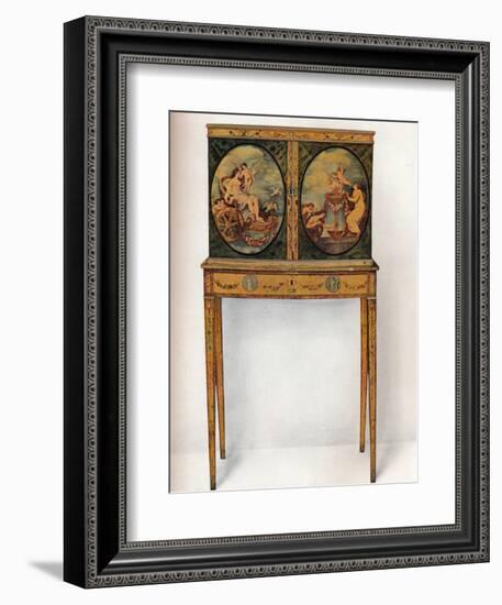 'Small Mahogany Cabinet on Stand', c1680-Unknown-Framed Photographic Print
