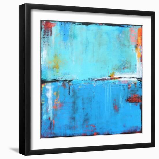 Small Matchbox Blues 5-Erin Ashley-Framed Art Print