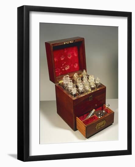 Small Medical Chest with Drawers-null-Framed Giclee Print