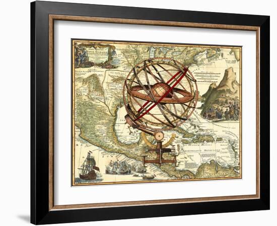 Small Nova Hispania-null-Framed Art Print