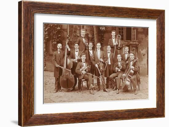 Small Orchestra-null-Framed Art Print