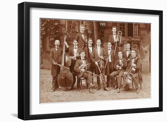 Small Orchestra-null-Framed Art Print