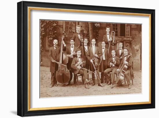 Small Orchestra-null-Framed Art Print