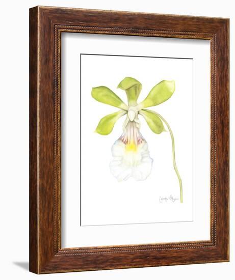 Small Orchid Beauty I-Jennifer Goldberger-Framed Art Print