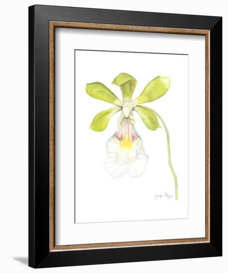 Small Orchid Beauty I-Jennifer Goldberger-Framed Art Print