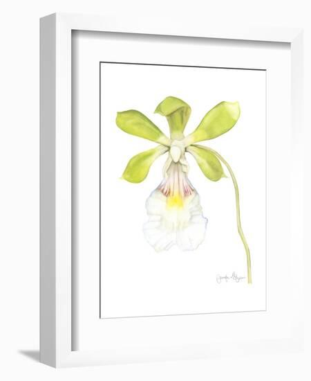 Small Orchid Beauty I-Jennifer Goldberger-Framed Art Print