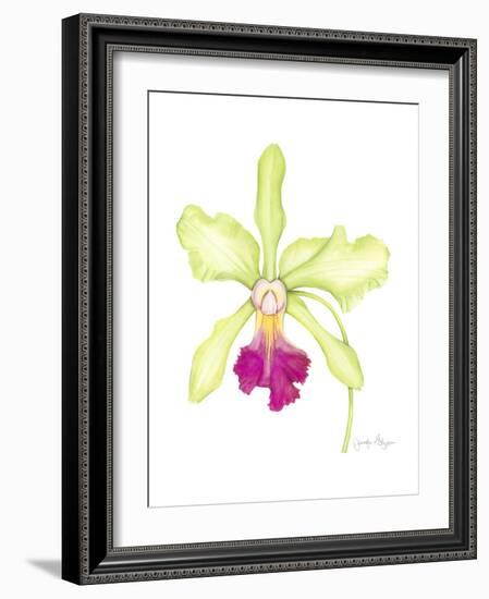 Small Orchid Beauty III-Jennifer Goldberger-Framed Premium Giclee Print