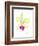 Small Orchid Beauty III-Jennifer Goldberger-Framed Art Print