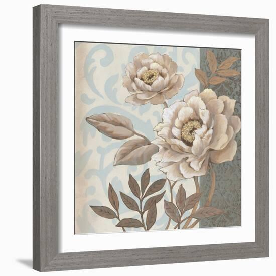 Small Parisian Peony I-Tim O'toole-Framed Art Print