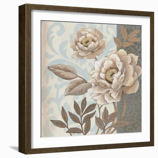 Small Parisian Peony I-Tim O'toole-Framed Art Print