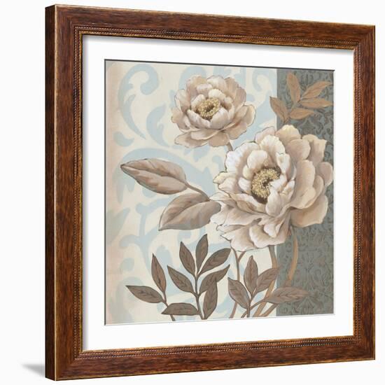 Small Parisian Peony I-Tim O'toole-Framed Art Print