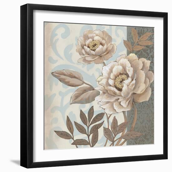 Small Parisian Peony I-Tim O'toole-Framed Art Print