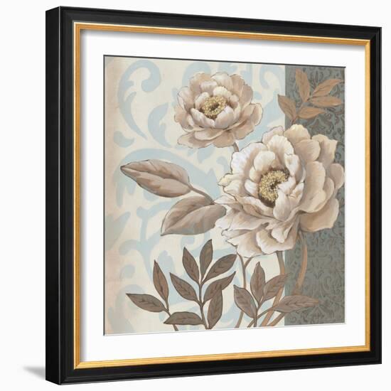 Small Parisian Peony I-Tim O'toole-Framed Art Print