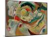 Small Picture with Yellow, 1914-Wassily Kandinsky-Mounted Giclee Print