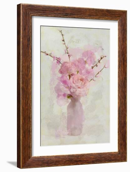 Small Pink Bouquet-Cora Niele-Framed Giclee Print