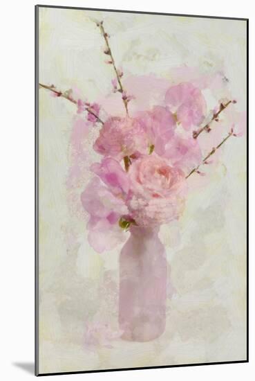 Small Pink Bouquet-Cora Niele-Mounted Giclee Print