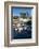 Small Port with Traditional Fishing Boats and Eglise Sainte Eugenie in Biarritz-Martin Child-Framed Photographic Print