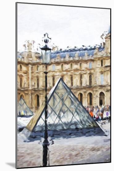 Small Pyramid - In the Style of Oil Painting-Philippe Hugonnard-Mounted Giclee Print
