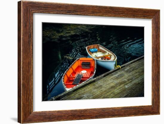 Small Rowing Boats-Jody Miller-Framed Photographic Print