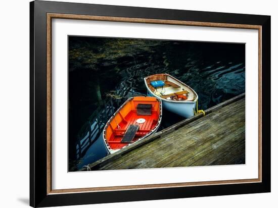 Small Rowing Boats-Jody Miller-Framed Photographic Print
