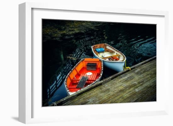 Small Rowing Boats-Jody Miller-Framed Photographic Print
