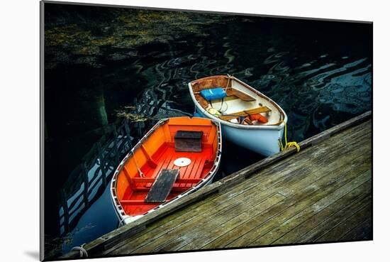 Small Rowing Boats-Jody Miller-Mounted Photographic Print