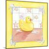 Small Rubber Duck I-null-Mounted Art Print