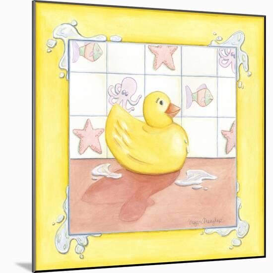 Small Rubber Duck I-null-Mounted Art Print