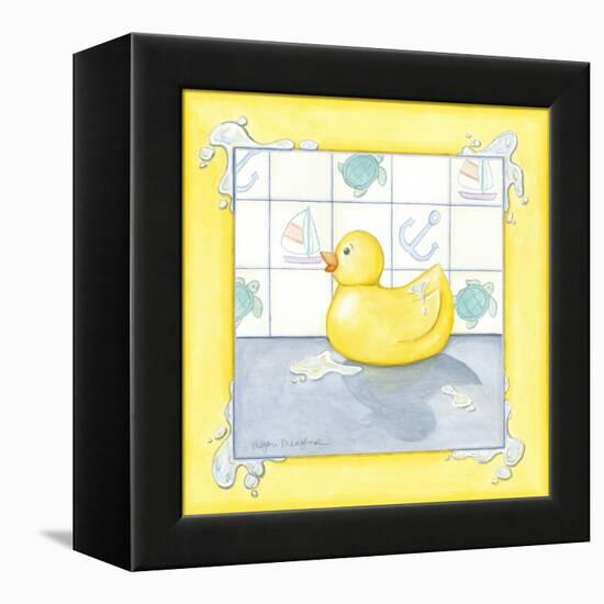 Small Rubber Duck II-null-Framed Stretched Canvas