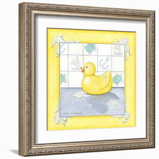 Small Rubber Duck II-null-Framed Art Print