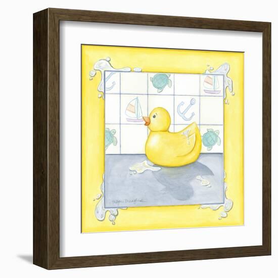 Small Rubber Duck II-null-Framed Art Print